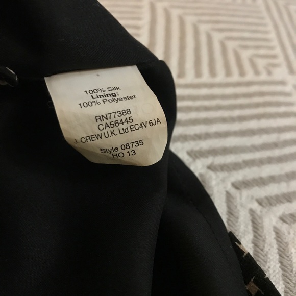 Madewell silk print button front dress (Wednesday would approve) - Picture 8 of 8